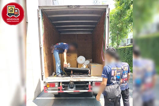 รถสี่ล้อใหญ่จัมโบ้ขนของย้ายบ้าน